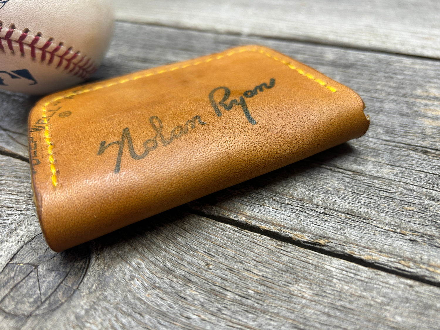 Vintage Rawlings Nolan Ryan Baseball Glove Wallet!!