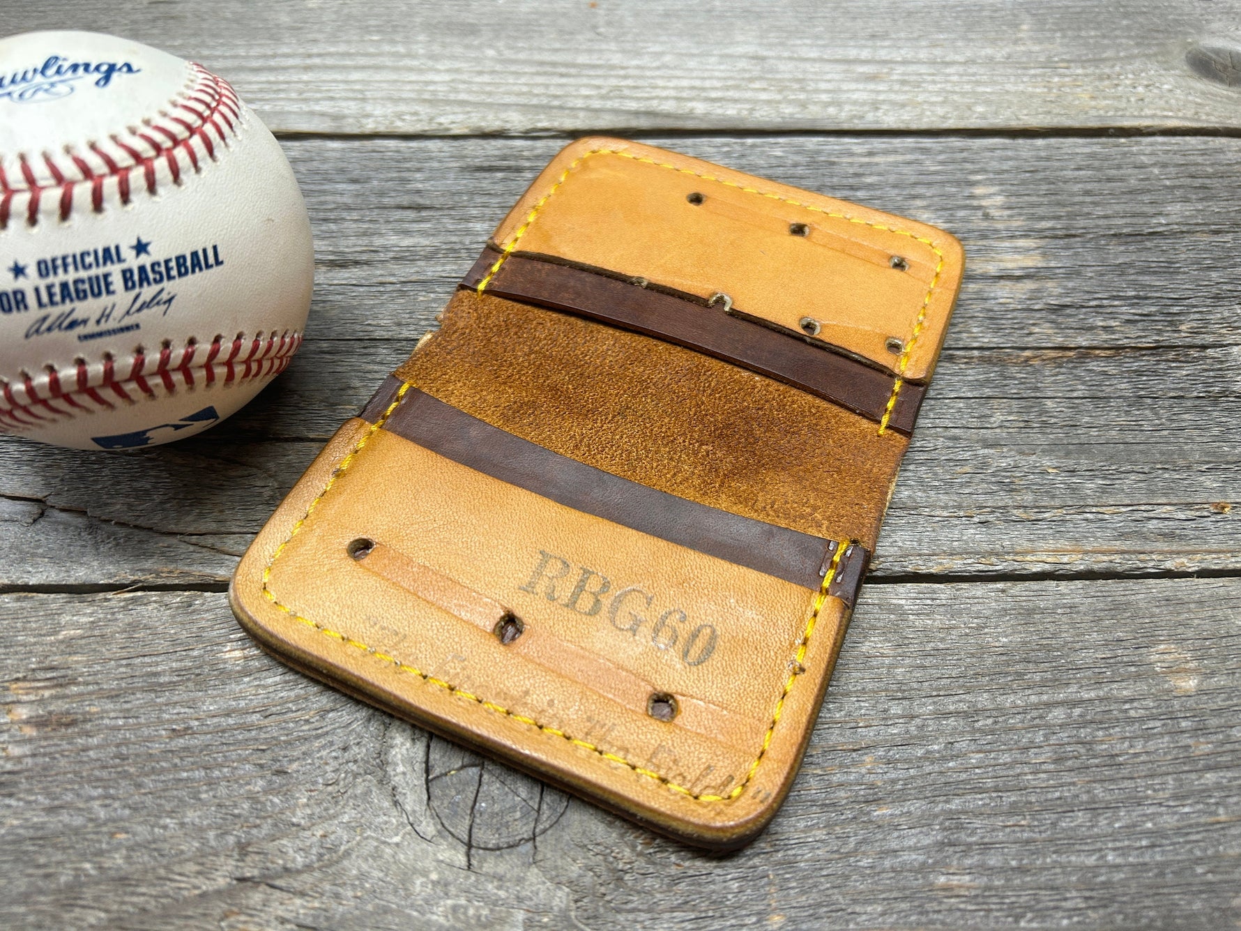 Vintage Rawlings Nolan Ryan Baseball Glove Wallet!!