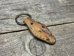 Vintage Baseball Glove Key Chain - NEW STYLE! (vintage hotel key style)!