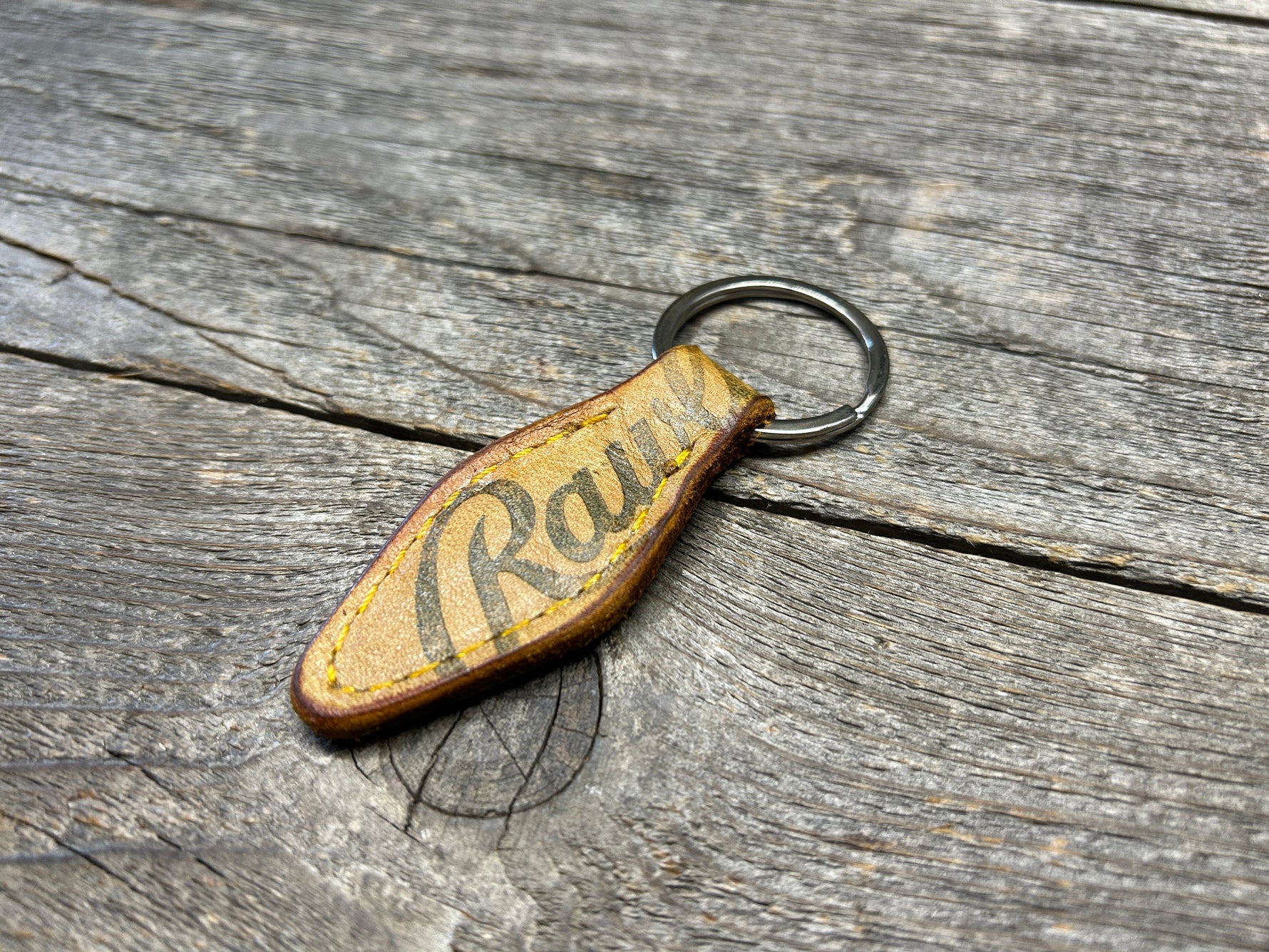 Vintage Rawlings Glove Key Chain - NEW STYLE! (vintage hotel key style)!