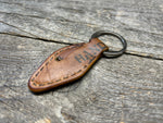 Vintage "Handcrafted" Baseball Glove Key Chain - NEW STYLE! (vintage hotel key style)!