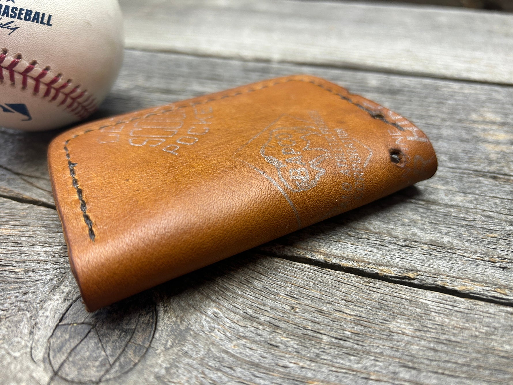 Vintage Mickey Mantle Baseball Glove Wallet!