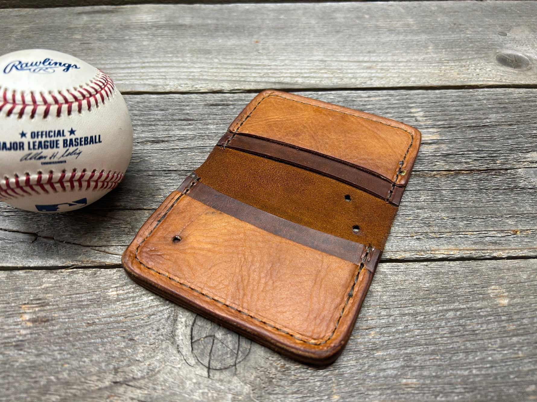 Vintage Mickey Mantle Baseball Glove Wallet!