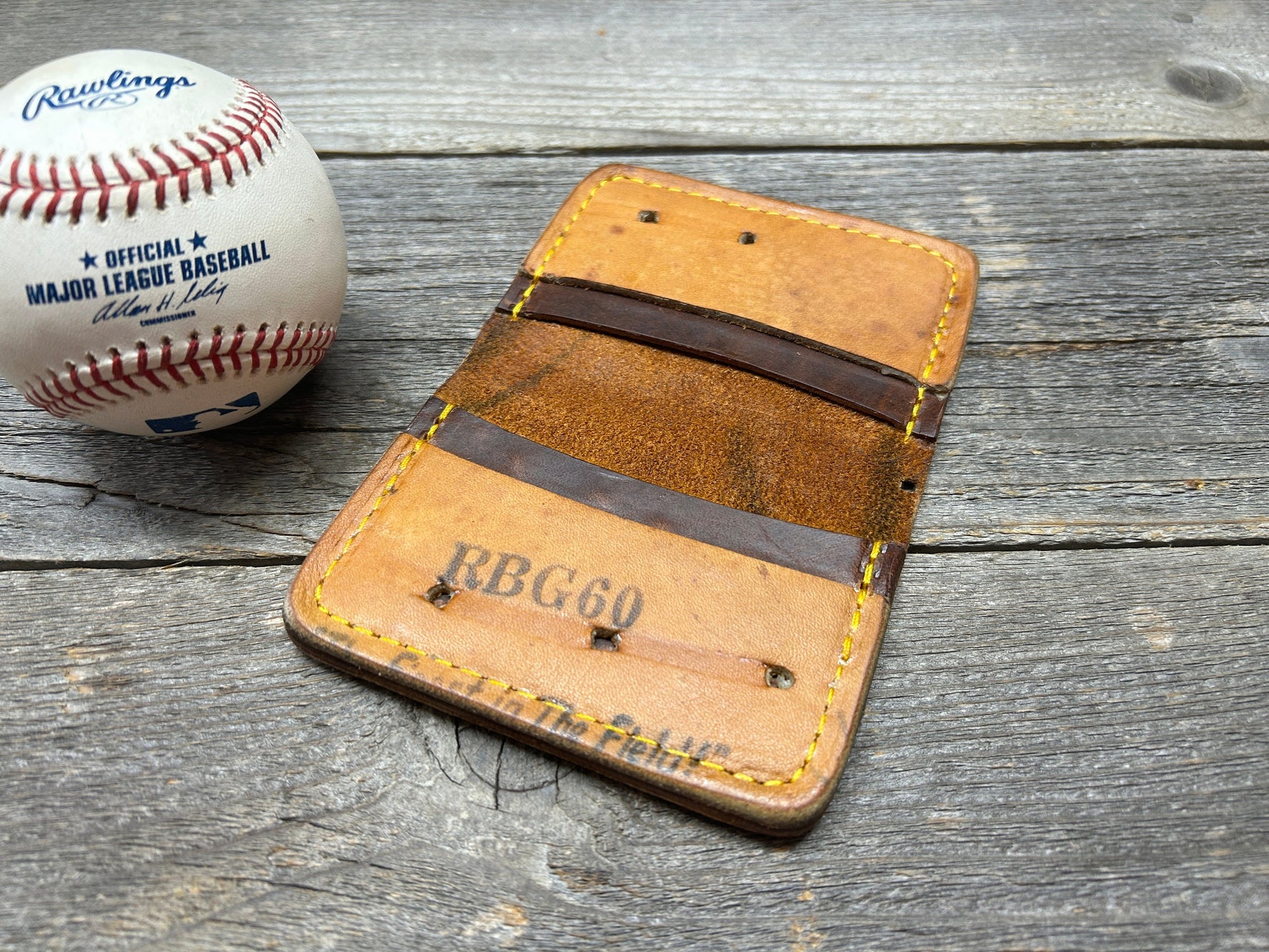 Vintage Rawlings Nolan Ryan Baseball Glove Wallet!!