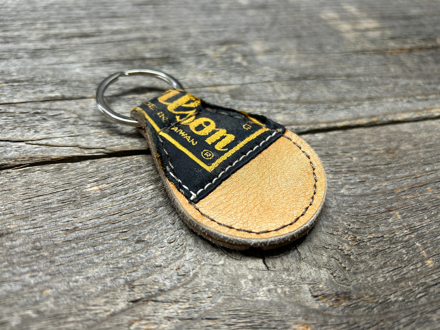 Vintage Wilson Baseball Glove Key Chain with Authentic Patch!