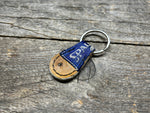 Vintage Spalding Baseball Glove key chain with Authentic Patch