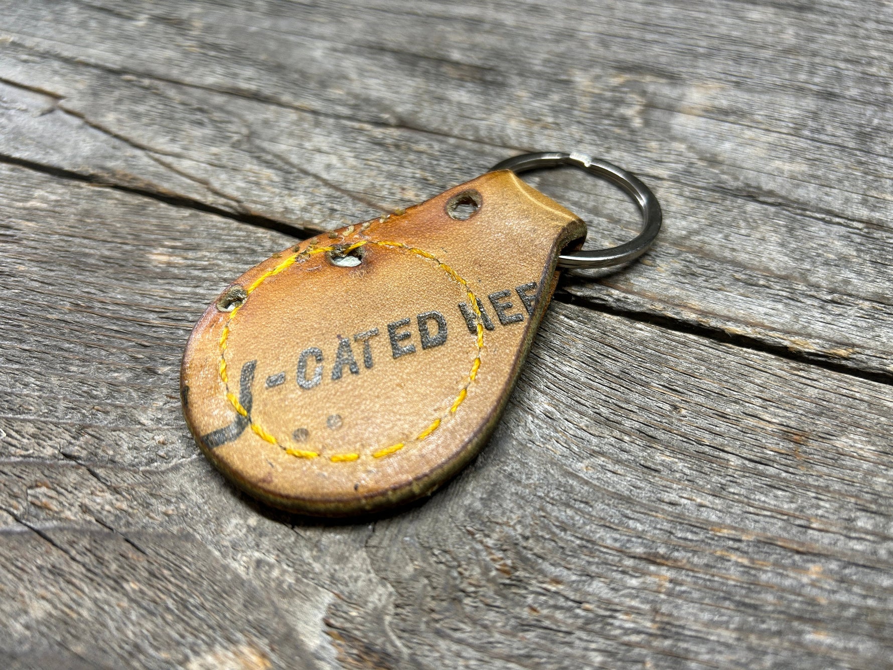 Vintage Rawlings Heart of the Hide Baseball Glove Key Chain!