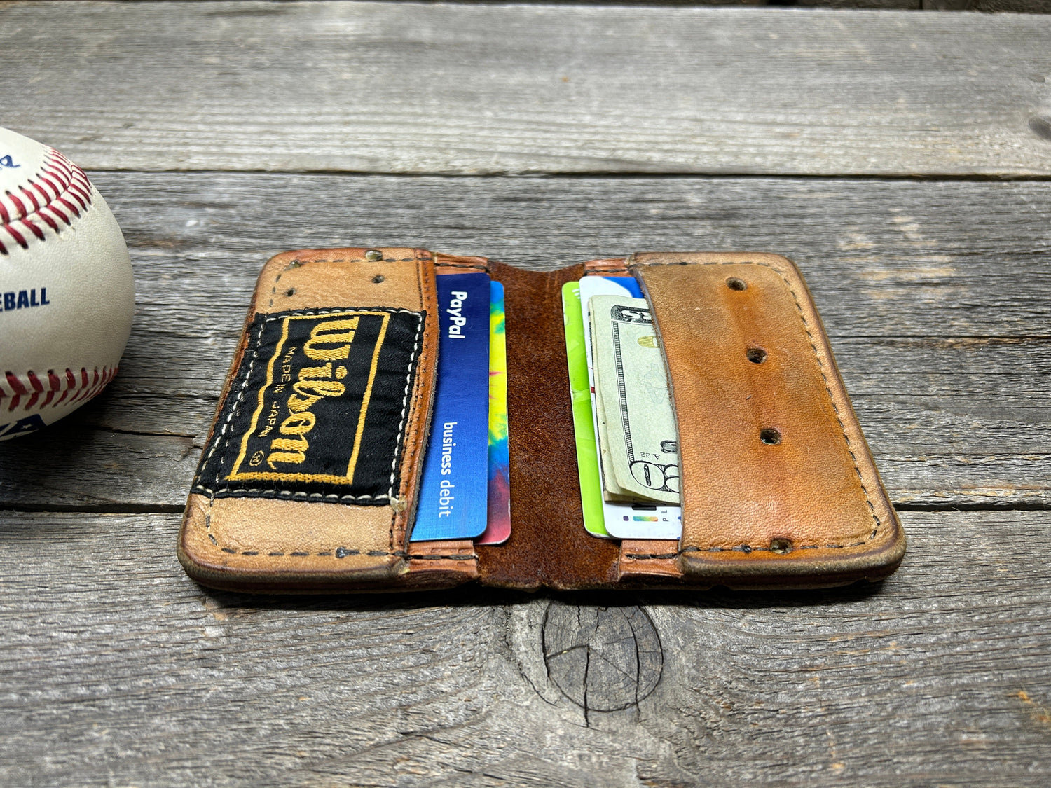 Vintage Wilson Ron Cey Baseball Glove Wallet!!