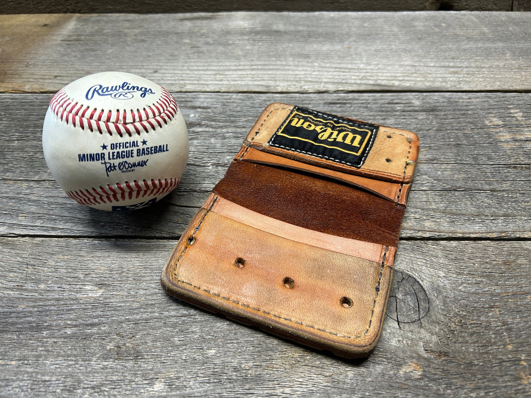 Vintage Wilson Ron Cey Baseball Glove Wallet!! - Main Image