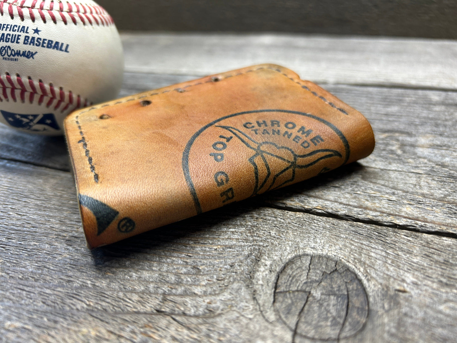 Vintage Spalding "Fielders Choice" Baseball Glove Wallet