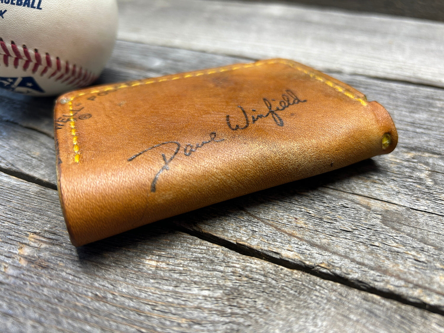 Vintage Rawlings Dave Winfield Baseball Glove Wallet!