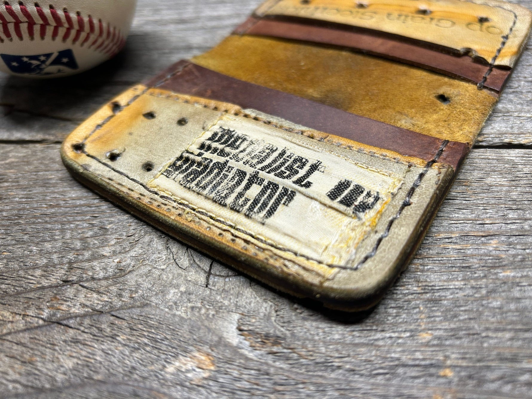 Vintage Medalist Ernie Banks "Mr. Cub" Baseball Glove Wallet!