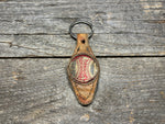 Vintage Spalding Baseball Glove Key Chain (vintage hotel key style)!