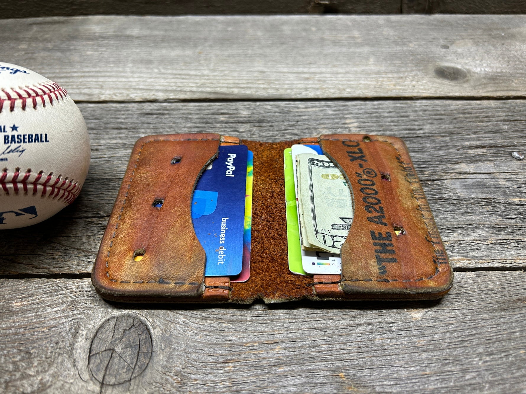Vintage Wilson A2000 Baseball Glove Wallet!