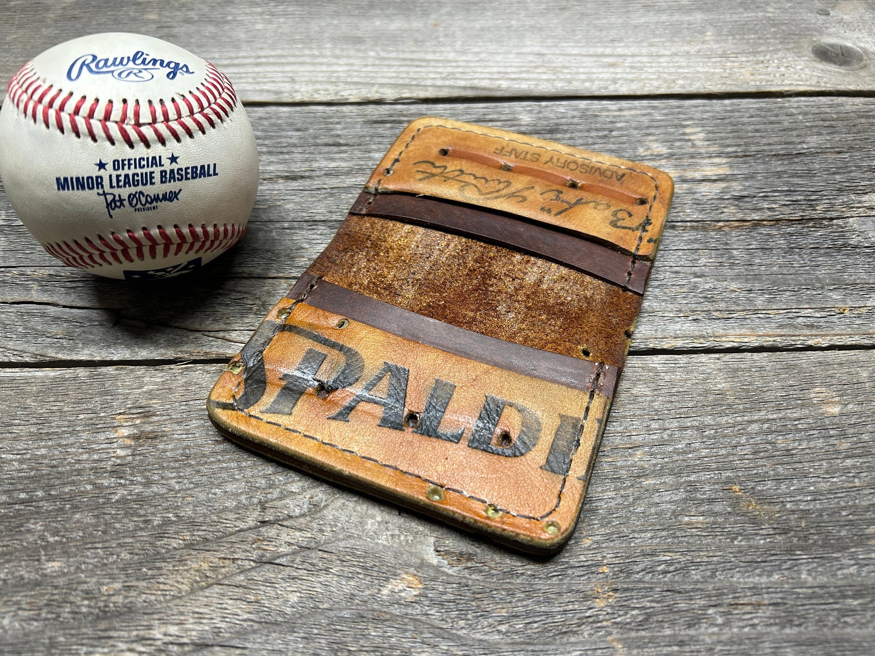 Vintage Spalding Babe Ruth Baseball Glove Wallet!!