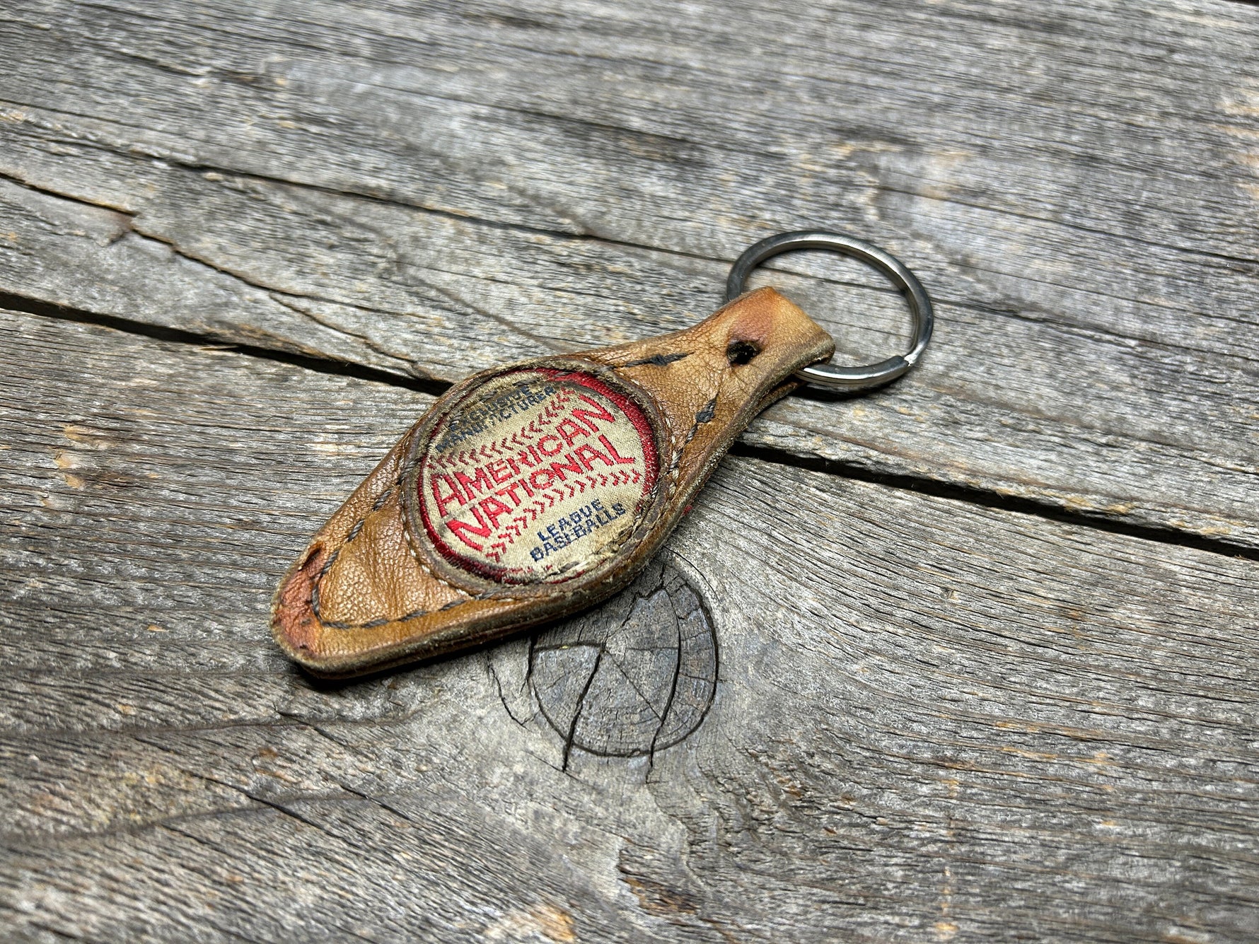 Vintage Spalding Baseball Glove Key Chain (vintage hotel key style)!