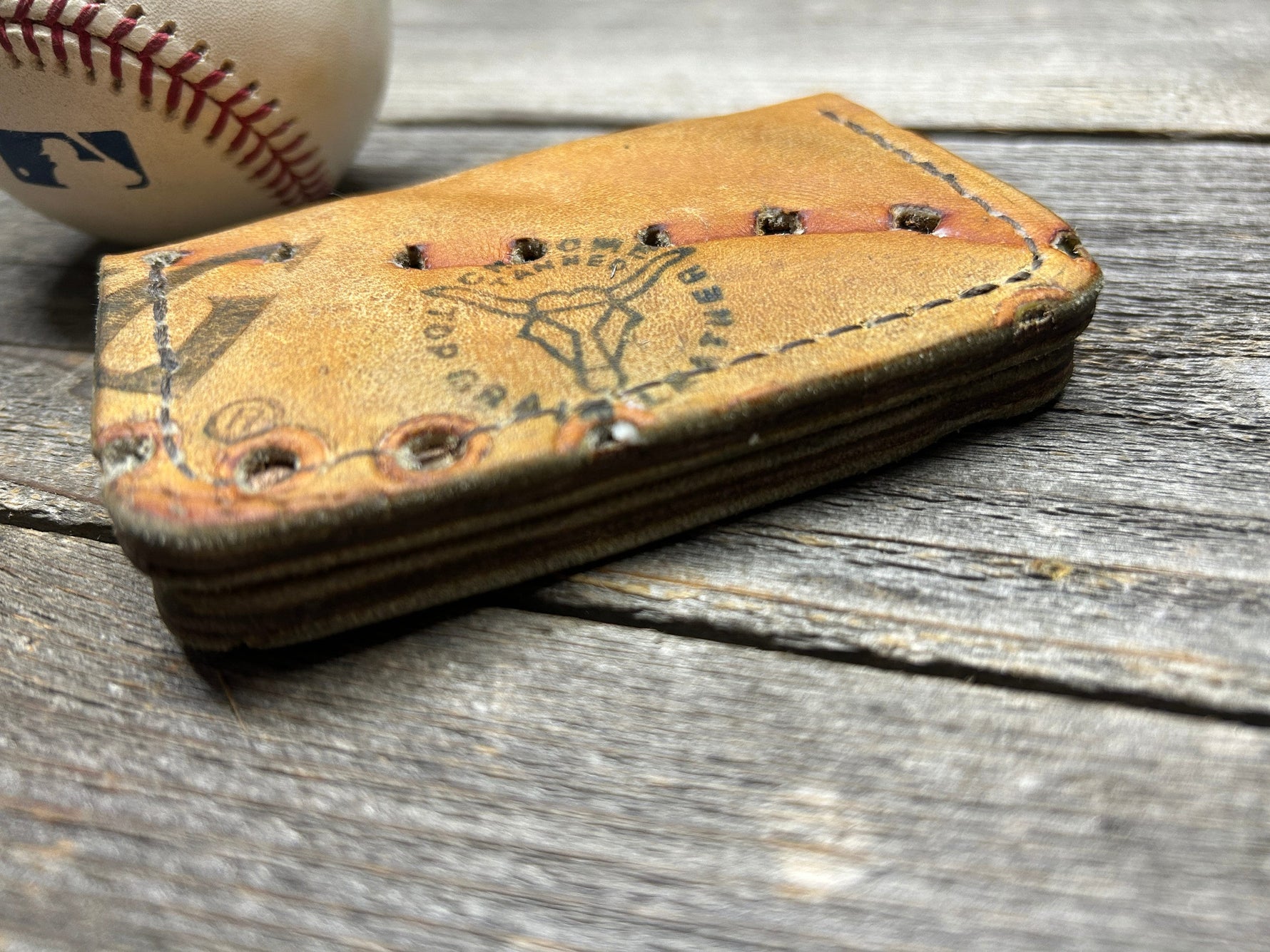 Vintage Spalding Babe Ruth Baseball Glove Wallet!!