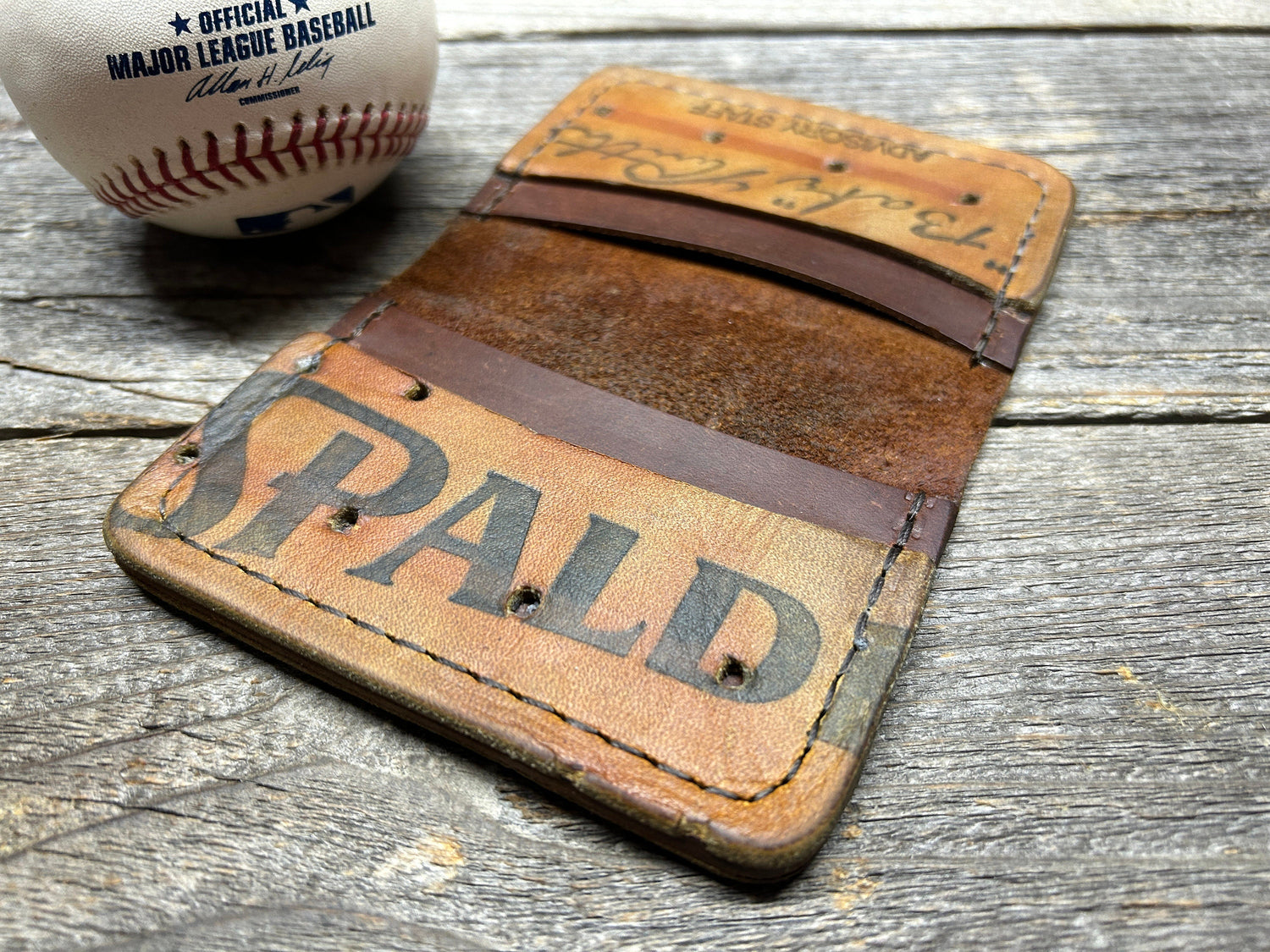 Vintage Spalding Babe Ruth Baseball Glove Wallet!!