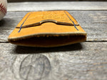 Horween Baseball Leather (Heart of the Hide) Top Loading Baseball Glove Wallet with Hidden 3rd Pocket!!
