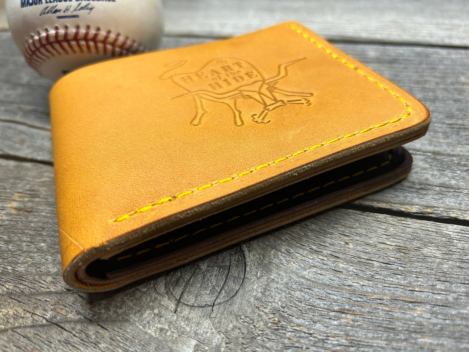 Rawlings Heart of the Hide Horween Bifold Baseball Glove Wallet!! BLEM - See Pics!