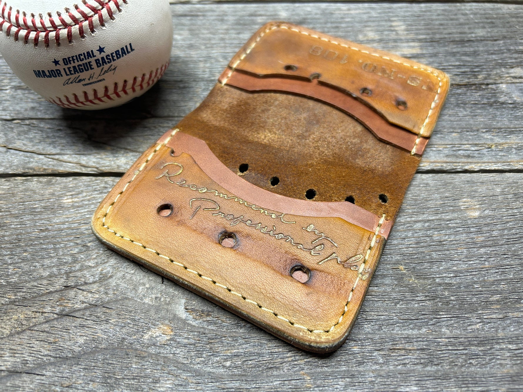 Vintage Nishikawa Baseball Glove Wallet!