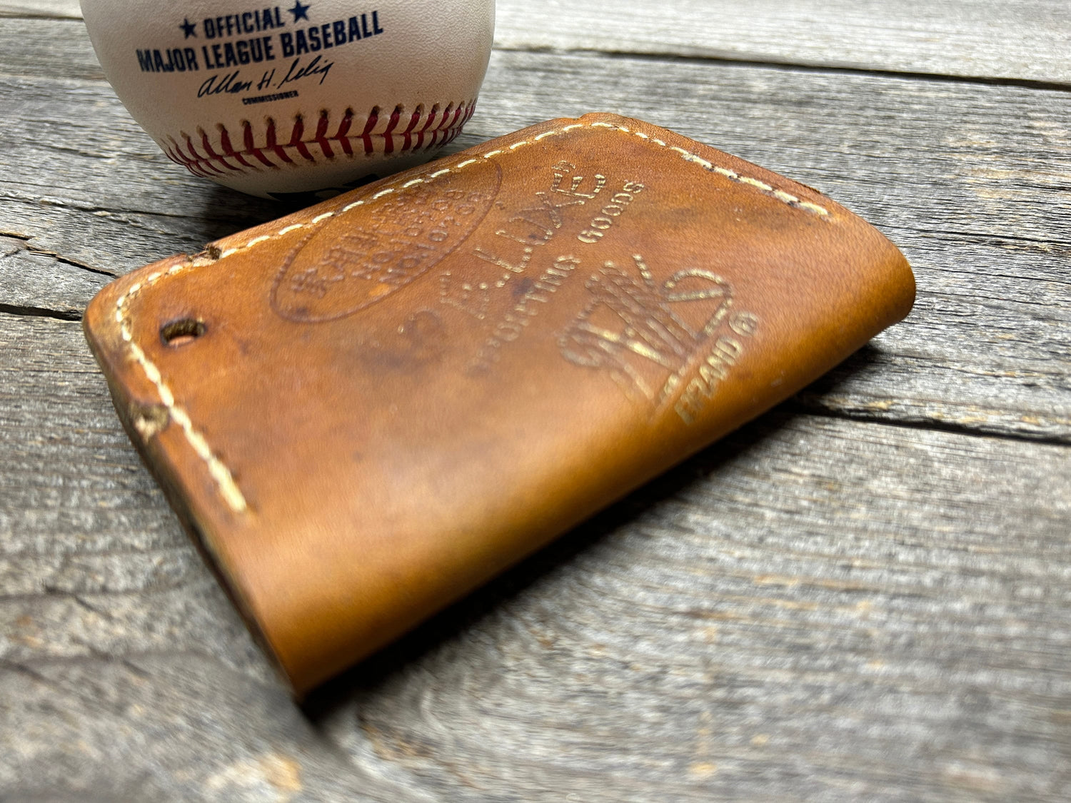 Vintage Nishikawa Baseball Glove Wallet!