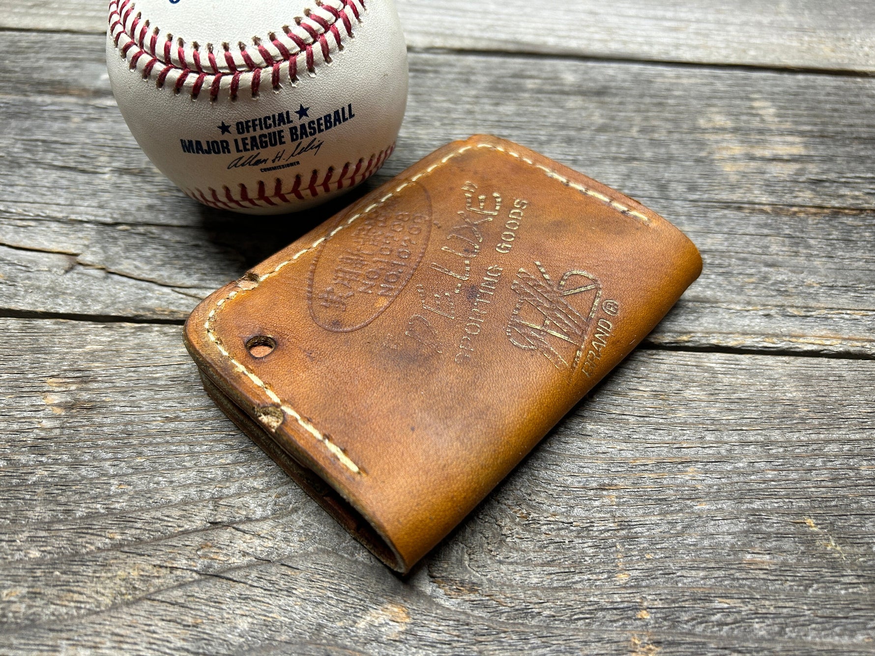 Vintage Nishikawa Baseball Glove Wallet!