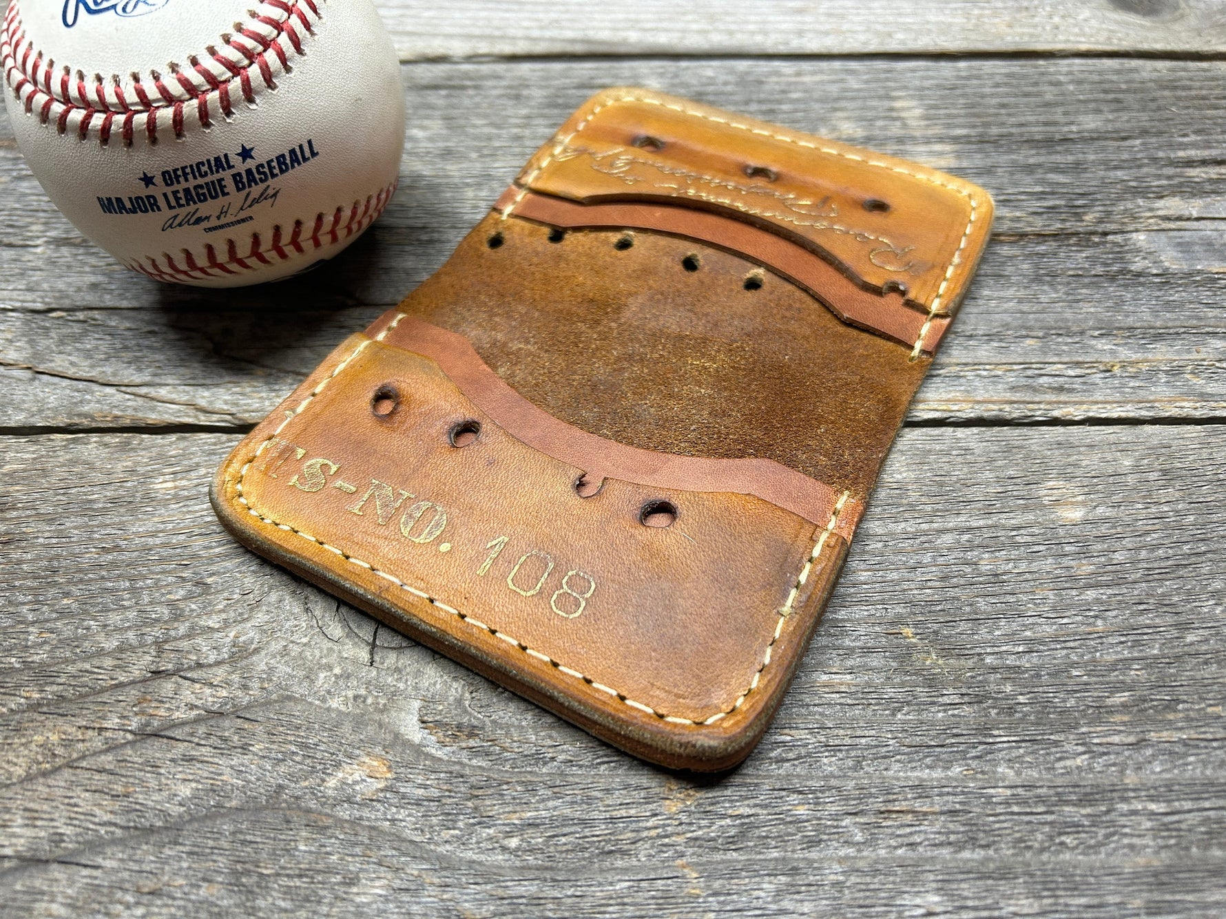 Vintage Nishikawa Baseball Glove Wallet!