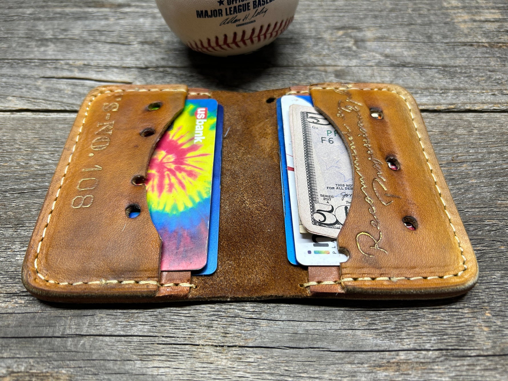 Vintage Nishikawa Baseball Glove Wallet!